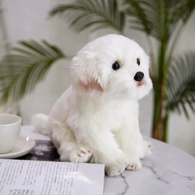 Premium Mink Fur Simulation Puppy Plush