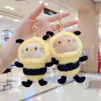 Hello KT Bee Cosplay Keychain