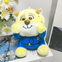 Zootopia Paw-Cheek Squeeze Plush Keychain