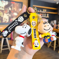 Peanuts Snoopy & Charlie Friendship Keychain