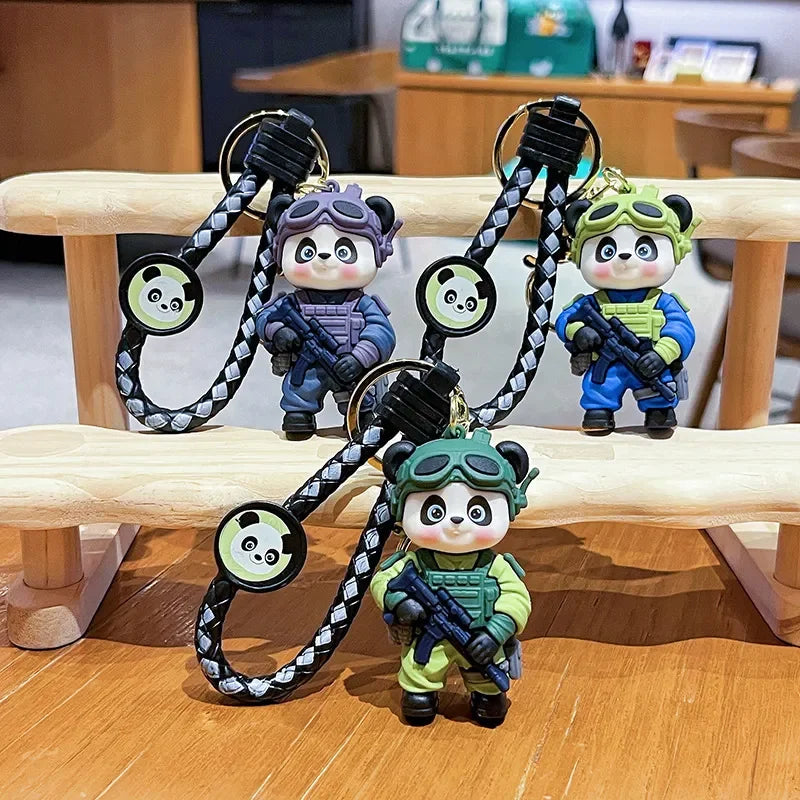 Special Forces Panda Premium Keychain