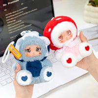 Wakuku Wonder Retro Plush Keychain