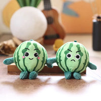 Summertime Watermelon Plush Keychain