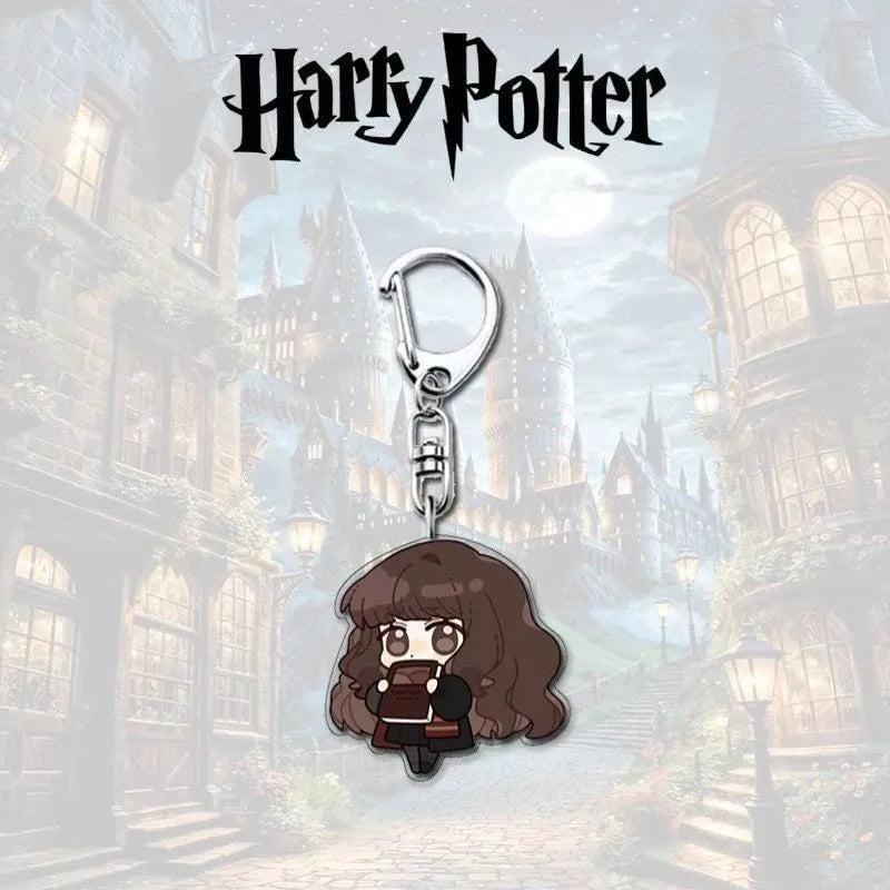 Harry Potter Hogwarts Chibi Acrylic Keychain