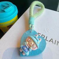Labubu Amore Heart Keychain