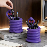 Pokemon Arbok Coiled Cobra Desktop Pen Holder