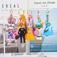 Zootopia 2 Gala & Vacation Disguise Keychain