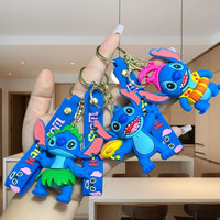 Stitch Summer Time 3D Keychain