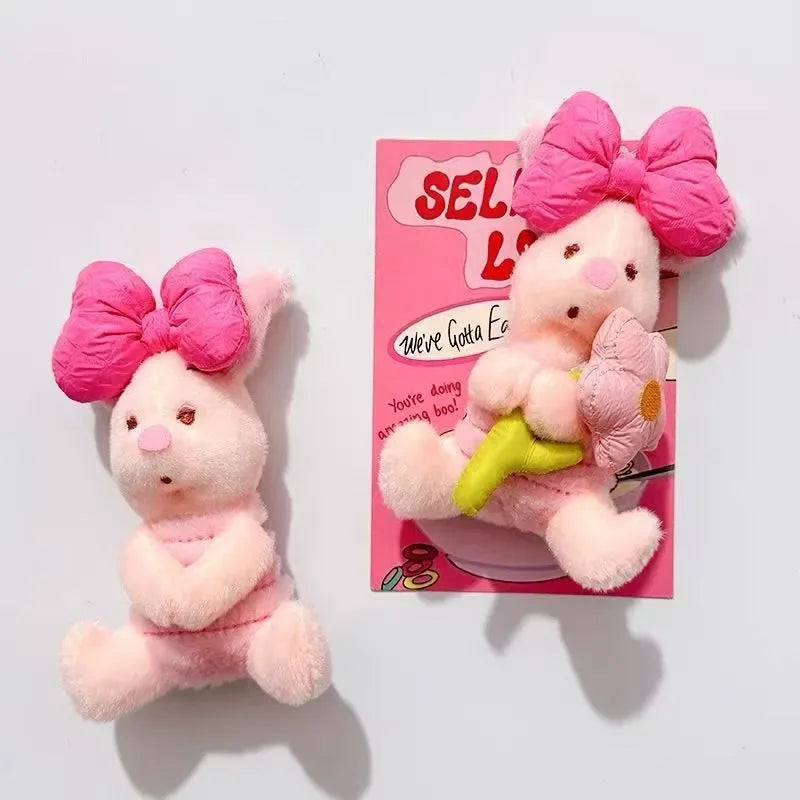Bow Piglet Fridge Magnet