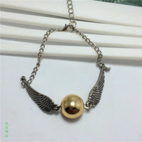 Golden Snitch Dual-Tone Winged Bracelet