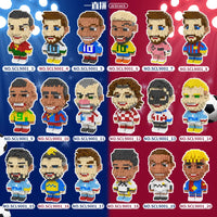 Football Superstars 3D Micro Building Blocks