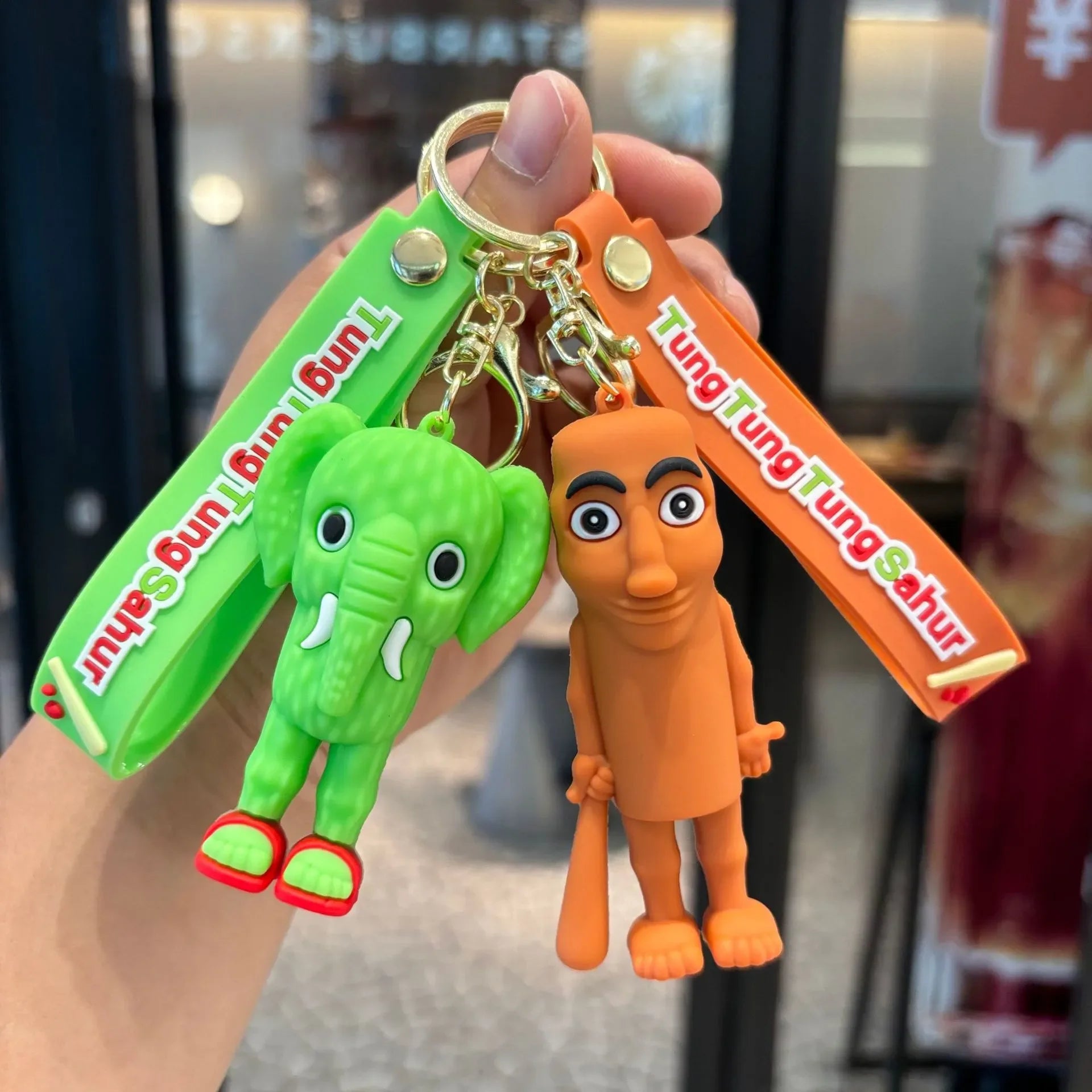 Brainrot Brigade 3D Keychain