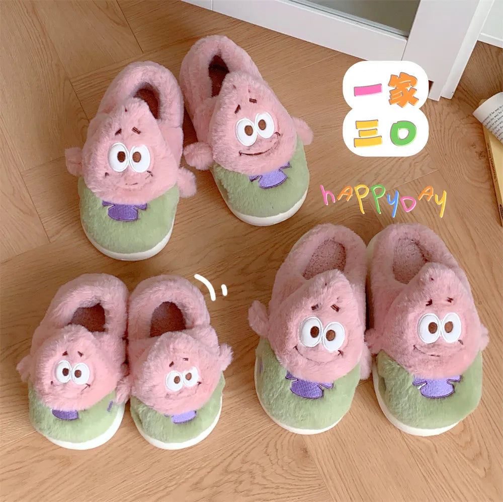 SpongeBob Patrick Plush Closed-Toe Slippers