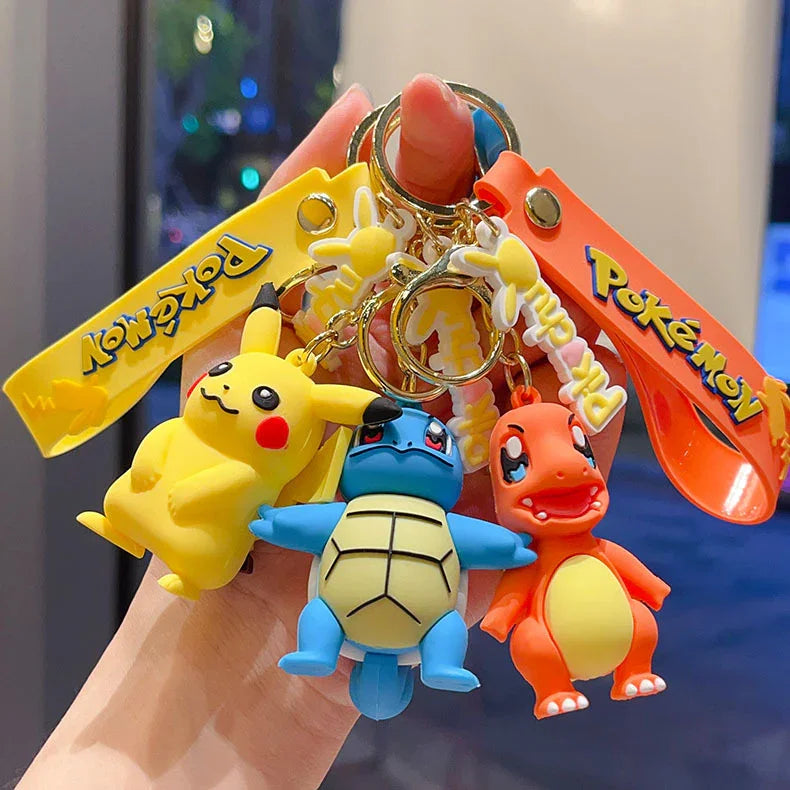 Pokemon Kanto Trainer Stack Keychain