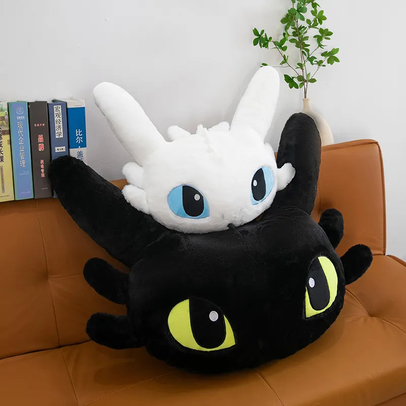 Night & Light Furry Dragon Sofa Pillow