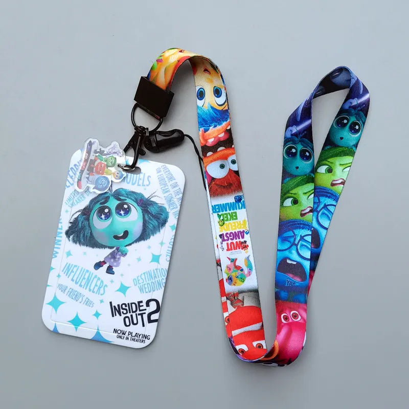 Inside Out Memory Crew ID Keychain