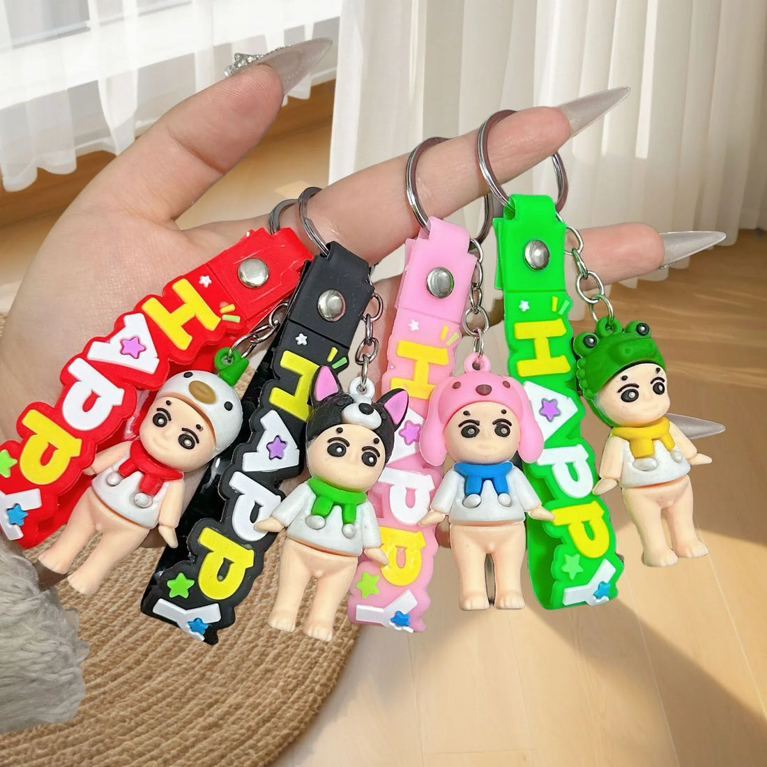 Sonny Angel Puppy Hood Keychain