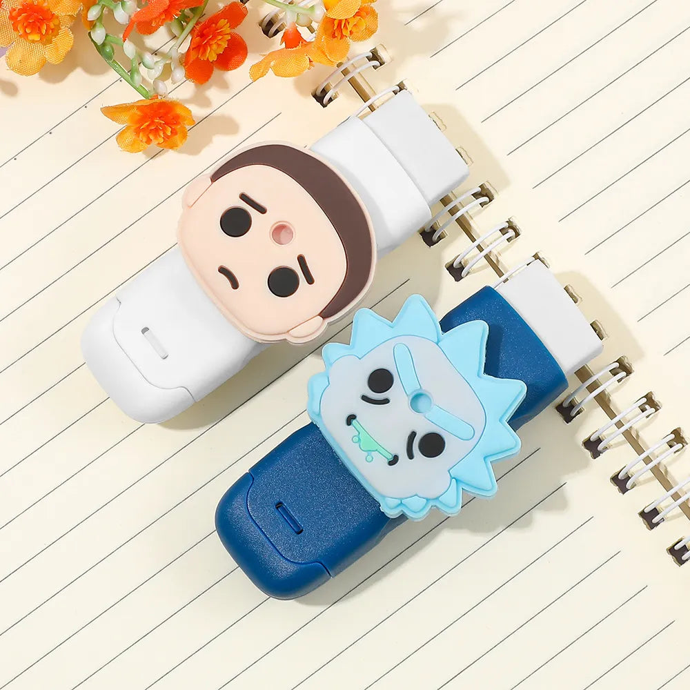 Rick and Morty Pull-Push Eraser