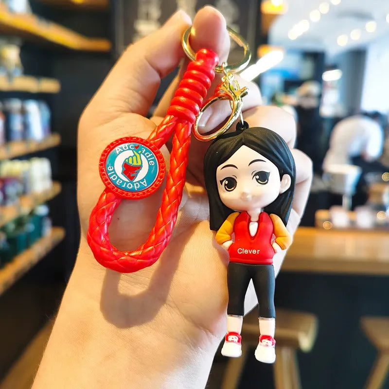 DZNY Royal Princess Doll Keychains