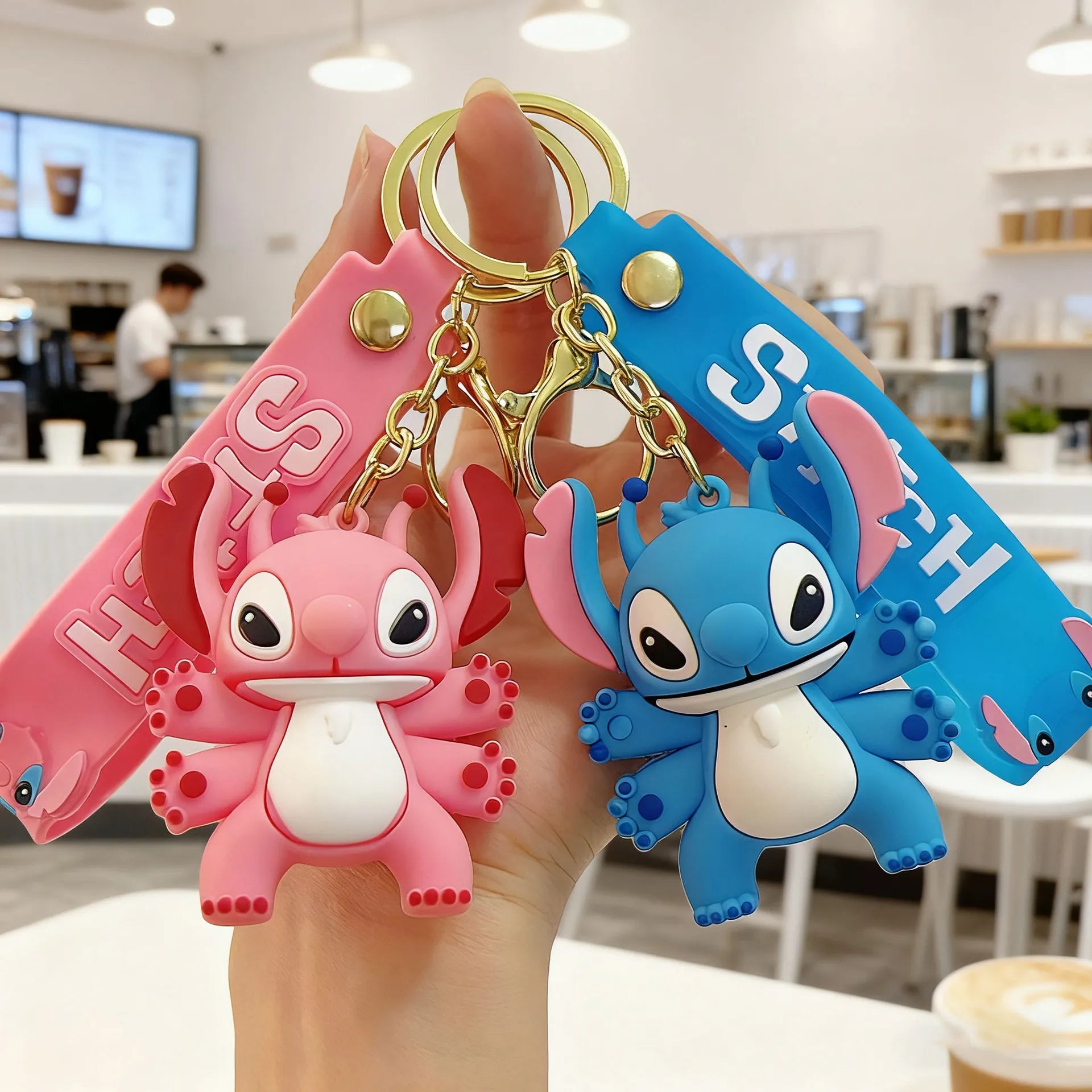 Stitch Extra Arms Alien Keychain