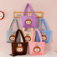 Labubu Soft Carry Tote Bag