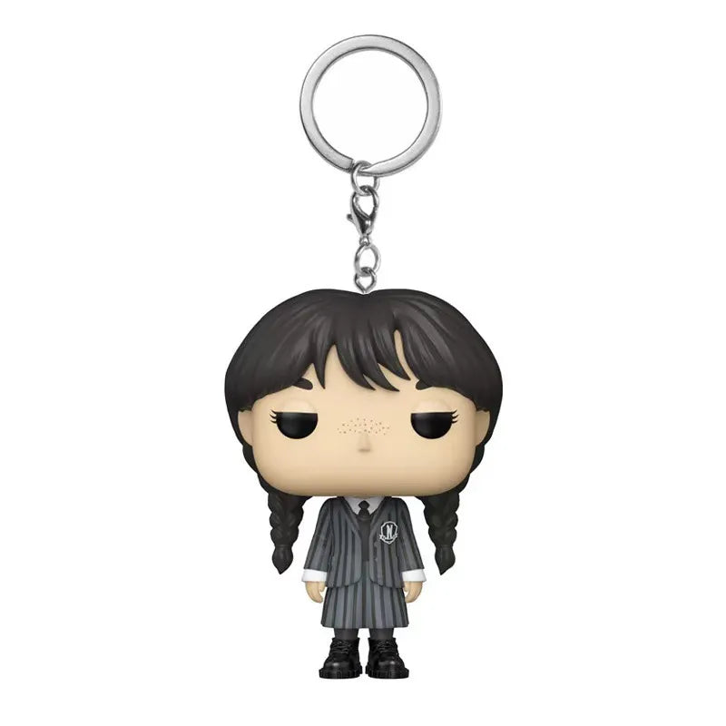 Funko Pop Wednesday Addams Keychain