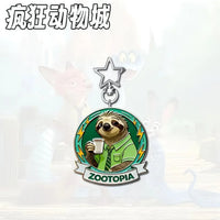 Zootopia Metropolis Medallion Acrylic Bag Charm