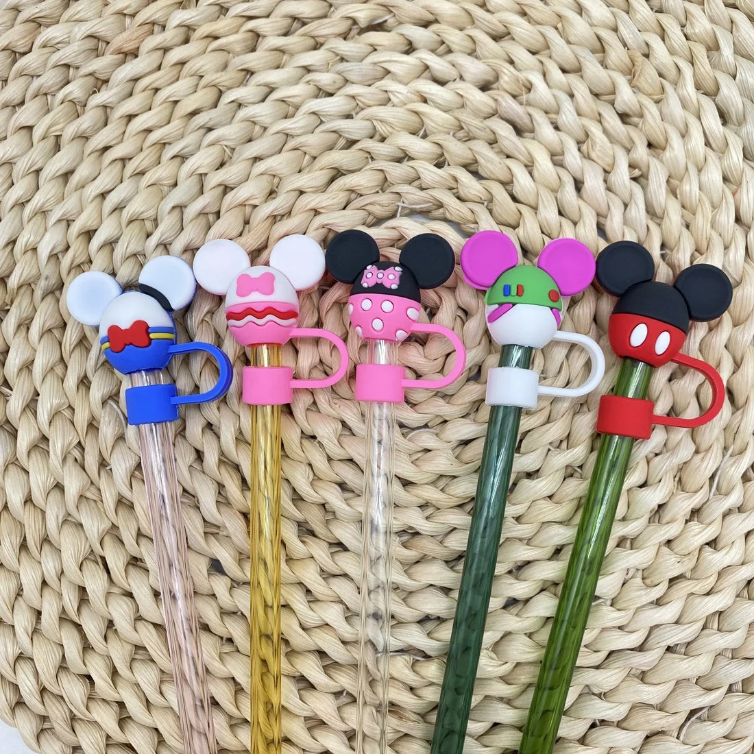 Mickey & Minnie Iconic Straw Cap