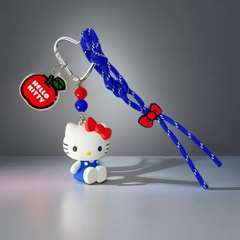 Genuine Hello KT Classic Red-Blue Keychain