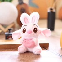 Cosmic Alien Bunny Snuggler Keychain