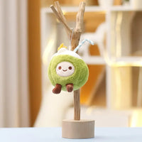 JC Island Coconut Plush Keychain