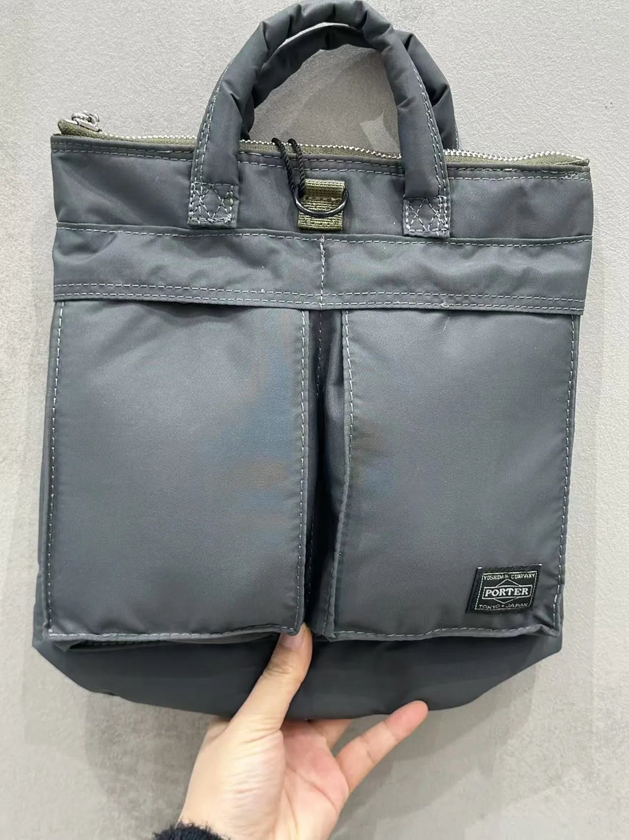 PORTER Tanker Short Two-Way Helmet Bag