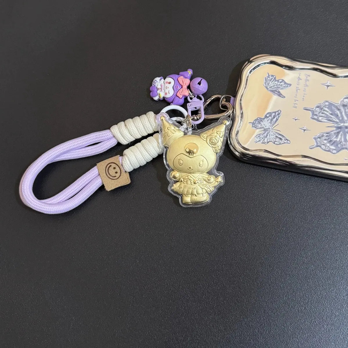 Sanliou Icons 20mg Gold Charm Keychain