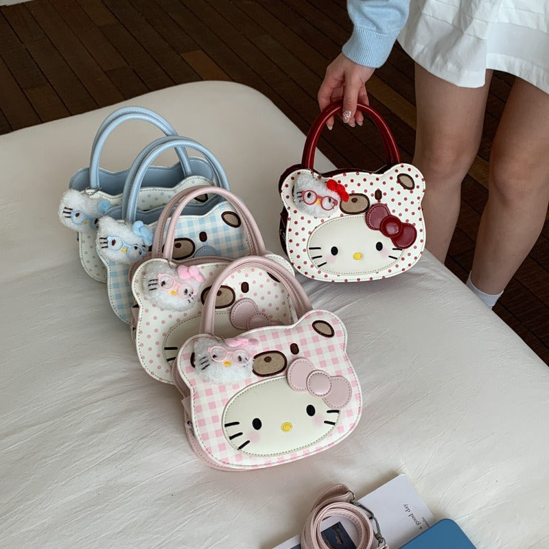 Hello Kitty Bear Hood Mini Handbag - Bear Hugs