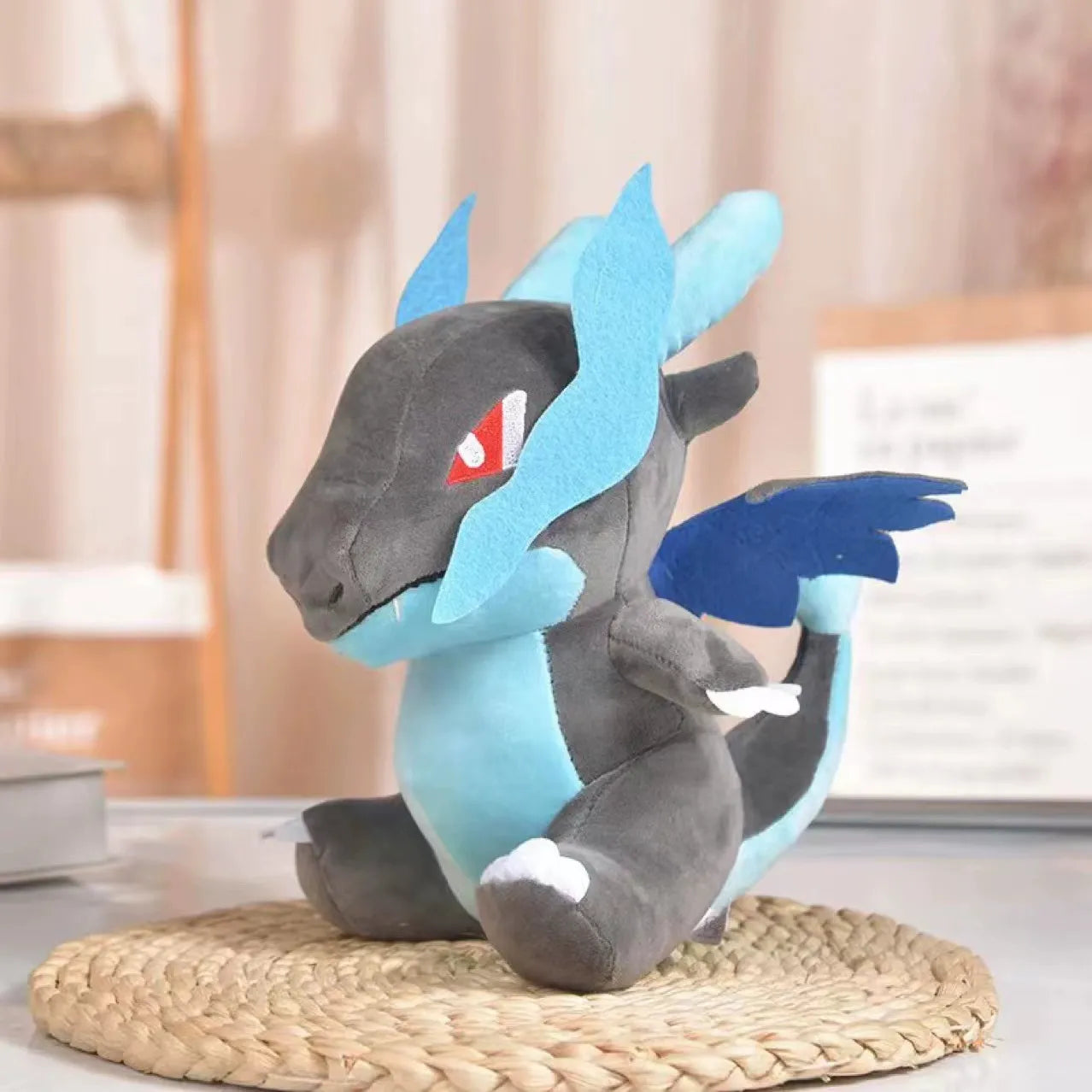 Mega Charizard X and Charizard Plush Toy (25 cm)