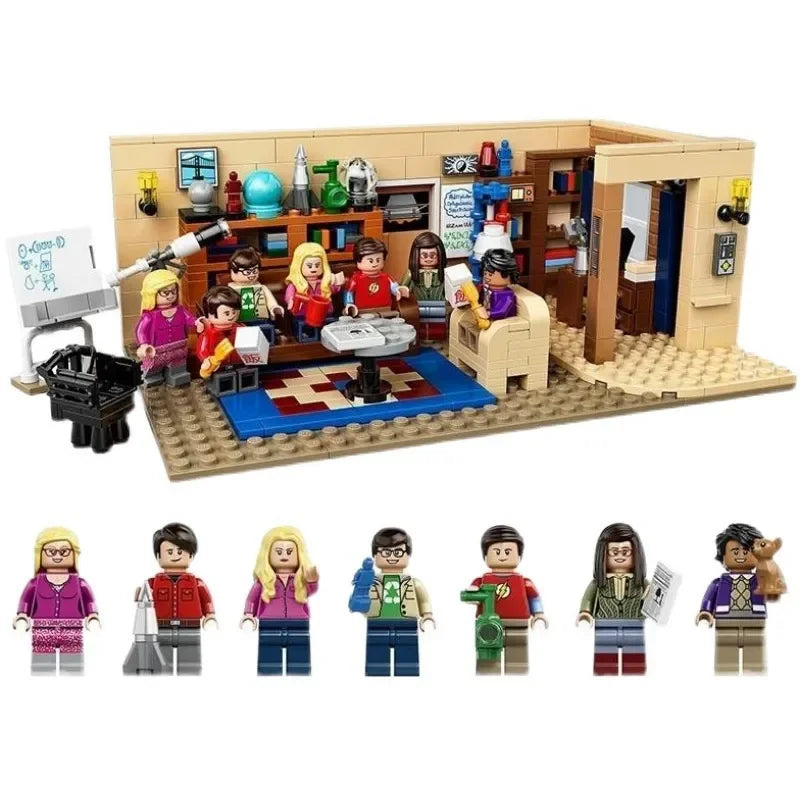 Big Bang Theory Building Blocks (484 Pcs)