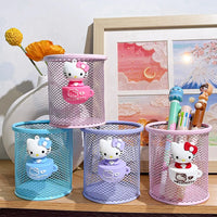 Hello Kitty Teacup Charm Pastel Wire Mesh Organizer