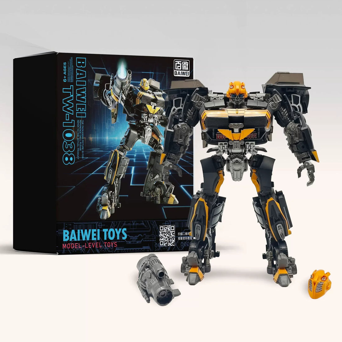 BAIWEI TW-1038 Black Wasp Figure (20 cm)
