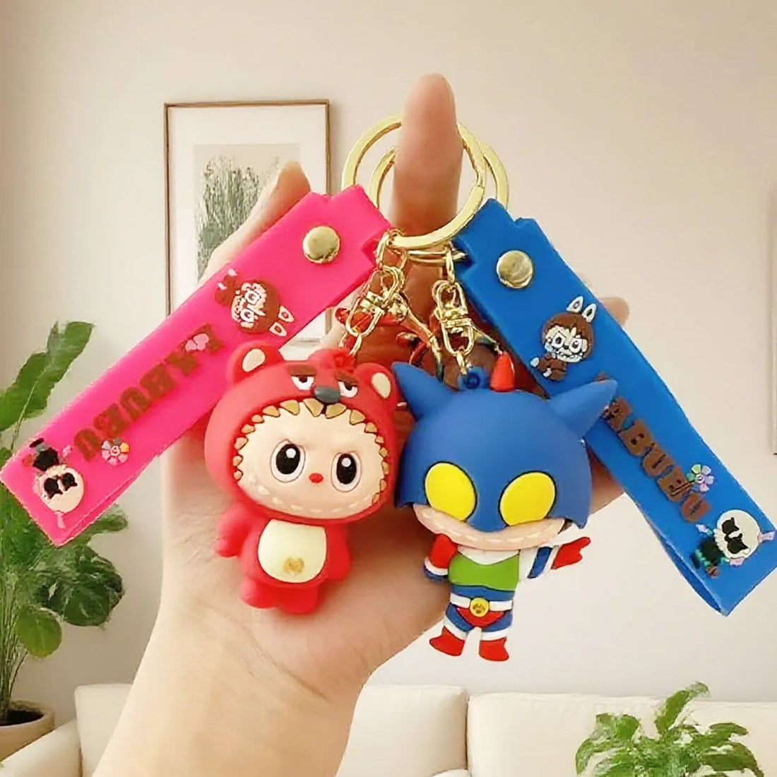 Labubu Cosplay Chaos 3D Keychain