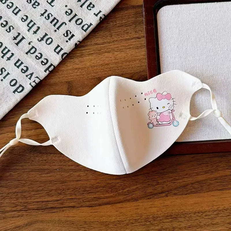 Sanrio Kawaii 3D Breathable Cloud Mask (Set of 5)