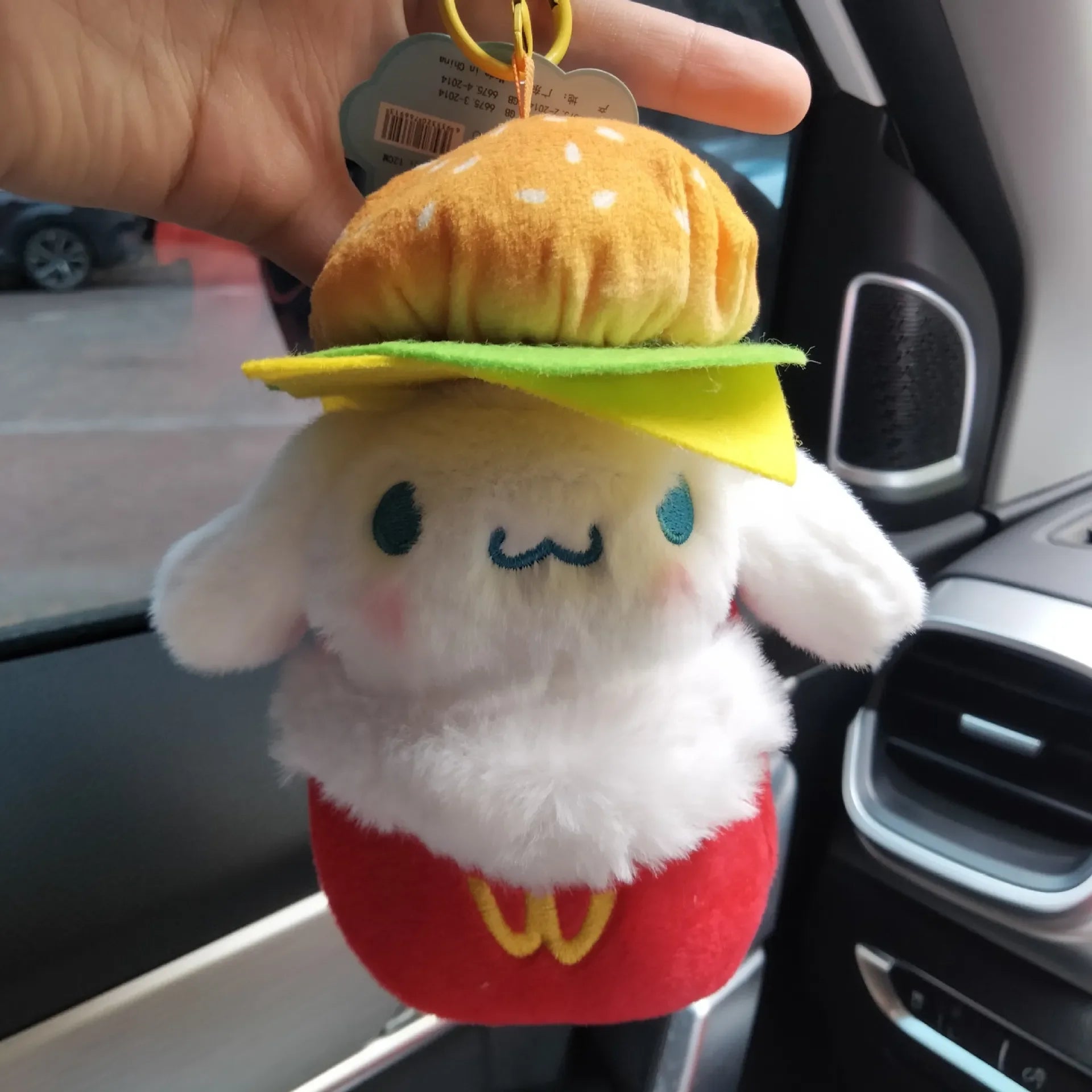 Cinnamoroll Food Lover Keychain