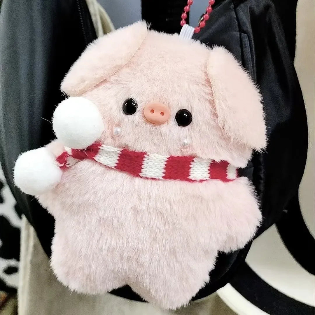Lulu Piggy Premium Plush Keychain