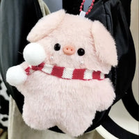 Lulu Piggy Premium Plush Keychain