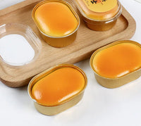 Realistic Semi-Baked Cheese Pudding Squishy
