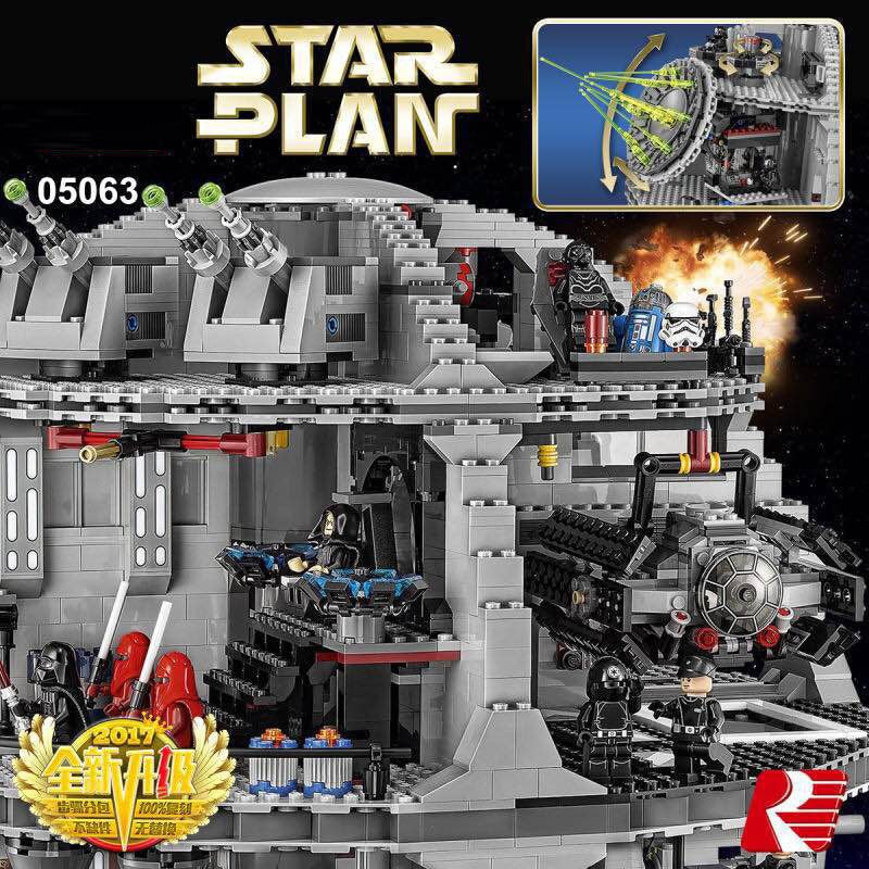 Star Wars Death Star 3 Building Blocks (4126 Pcs)