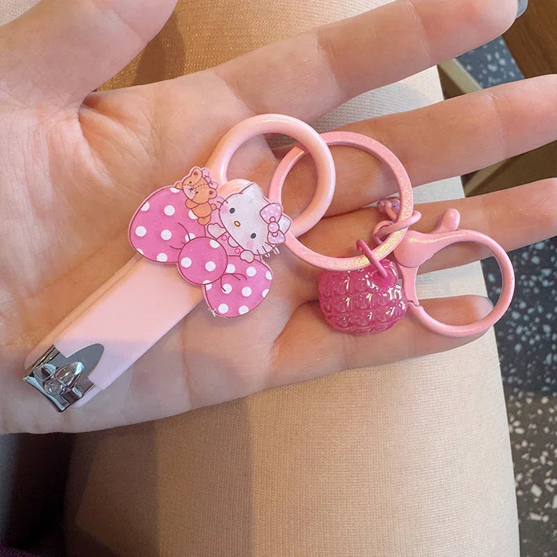 Hello Kitty Nail Clipper Keychain