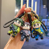 Special Forces Panda Premium Keychain