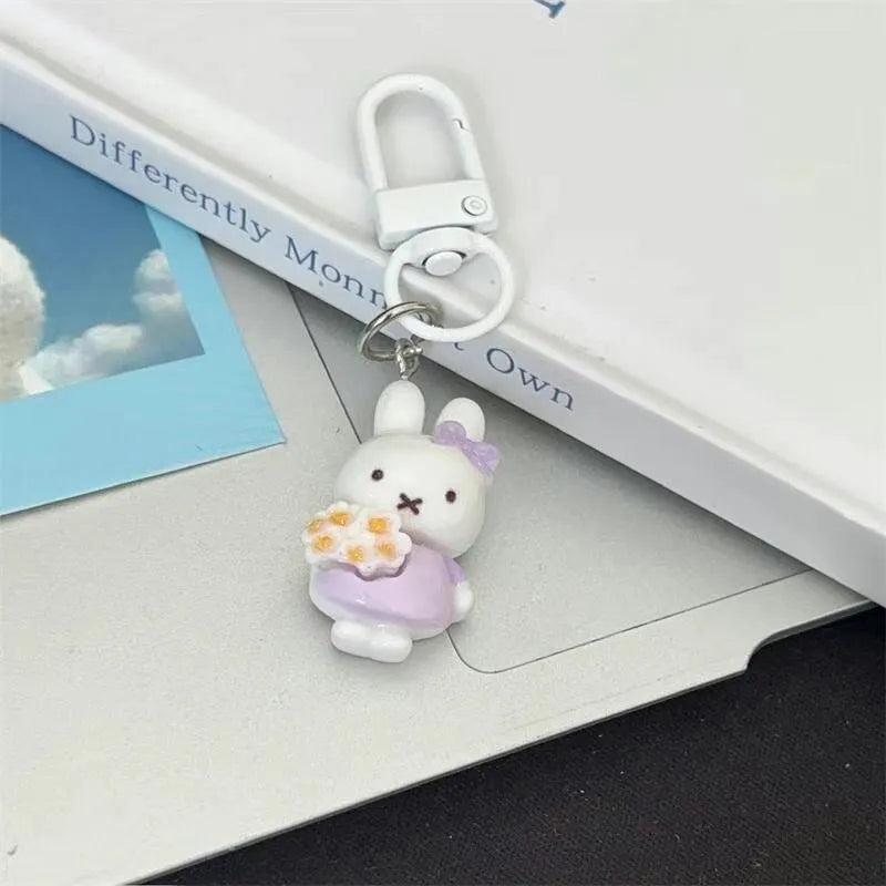 Miffy Sweet Storybook Mini Resin Keychain