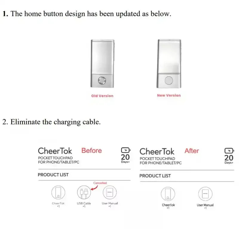 CheerTok All-in-One Pocket Remote