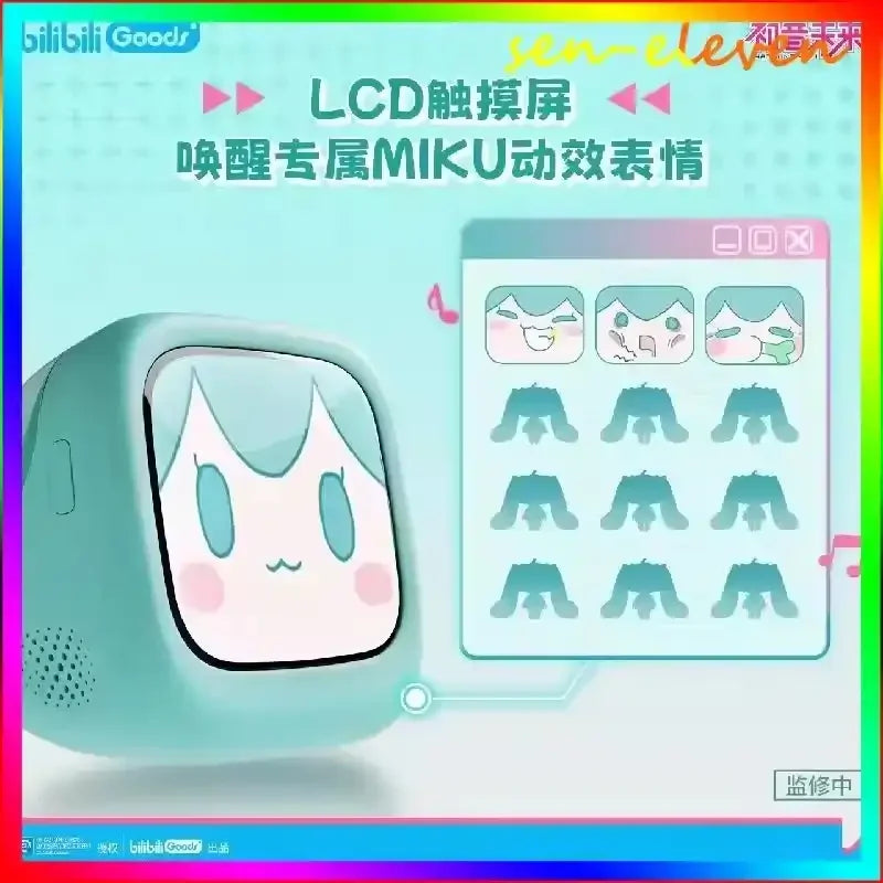 初音ミクワイヤレスイヤホン bilibili goods CUBE FACE BiliBili Hatsune Miku Cube Wireless Earphones